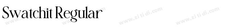 Swatchit Regular字体转换 Swatchit Regular字体转换